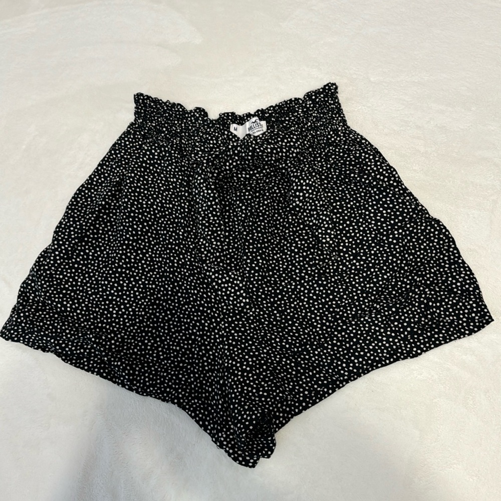 Hollister Ultra High-Rise Paper Bag Cotton Shorts